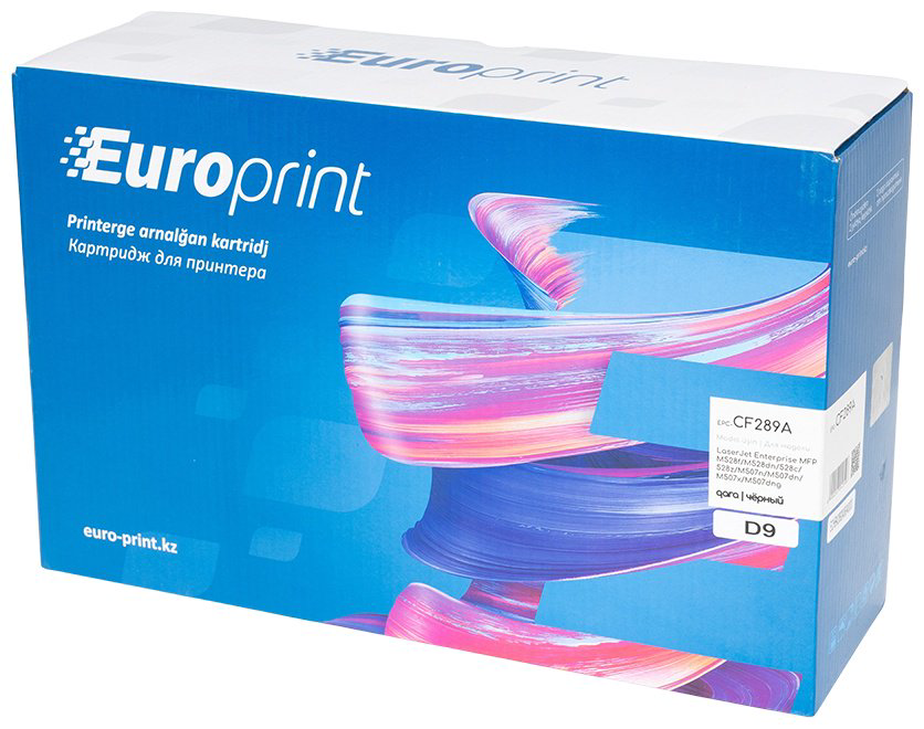 Картриджи Europrint EPC-CF289A (Без чипа) черный