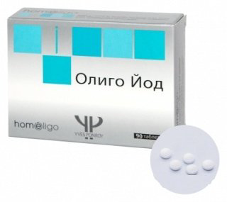 Laboratoires Nutrisante Олиго Йод 90 таблеток купить,NaN