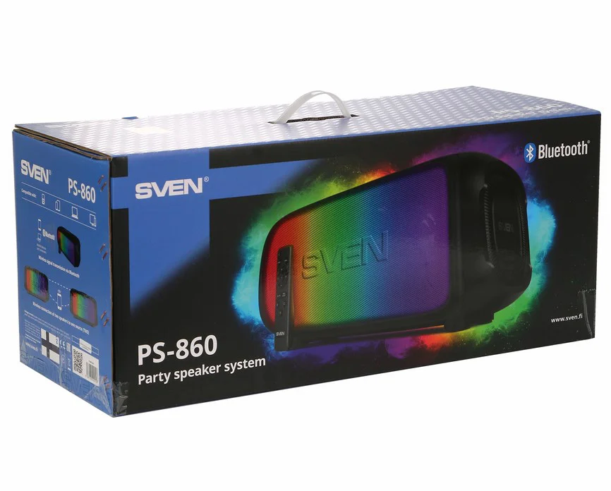 Колонка портативная Sven PS-860 Black