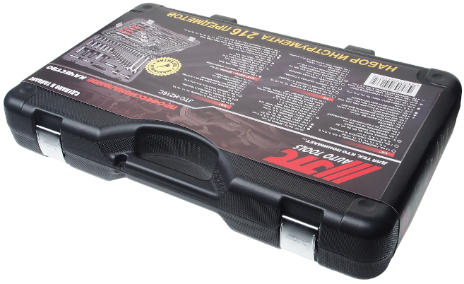 Набор инструментов JTC JTCH216CB72 216 в 1 1/2'' 3/8" 1/4" 6гр. - ForteMarket Набор инструментов JTC JTCH216CB72 216 в 1 1/2'' 3/8" 1/4" 6гр. купить,0