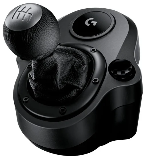 Коробка передач Logitech G Driving Force Shifter черная