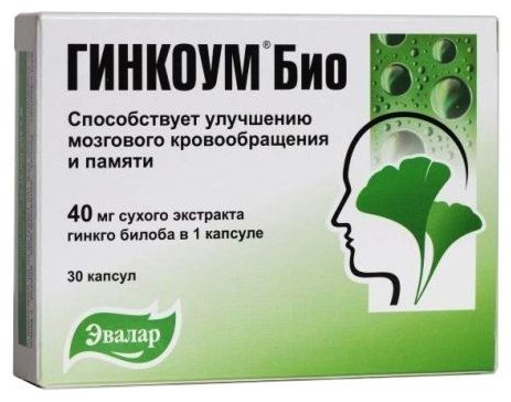 Эвалар ЗАО Гинкоум Био 40 мг таблетки 30 шт купить,NaN