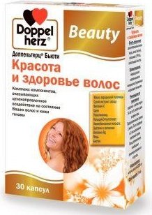 Doppelherz Бьюти Красота и здоровье волос капсулы 30 шт
