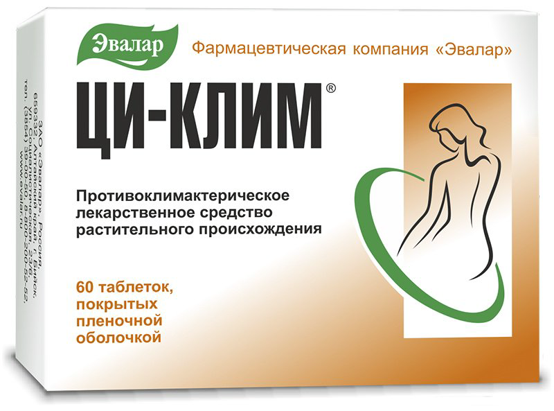 Эвалар ЗАО Ци-клим Био таблетки 60 шт купить,NaN