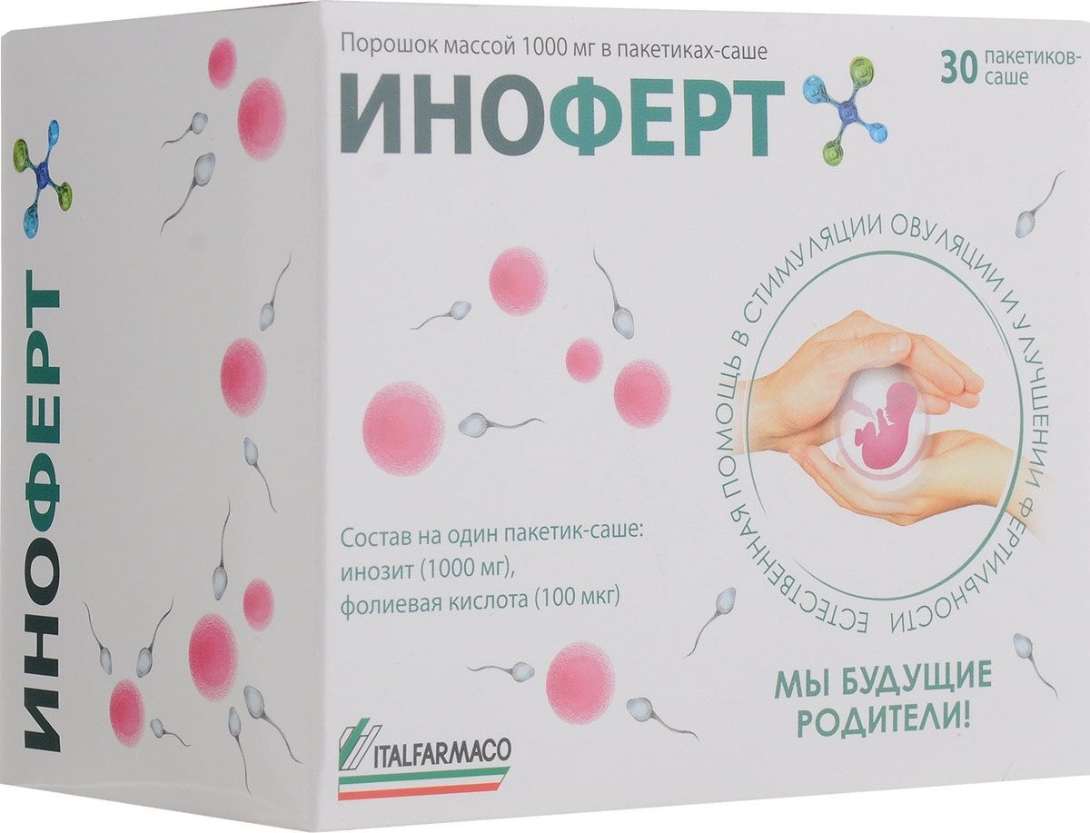 Italfarmaco S.p.A. БАД Иноферт 1000 мг 30 саше