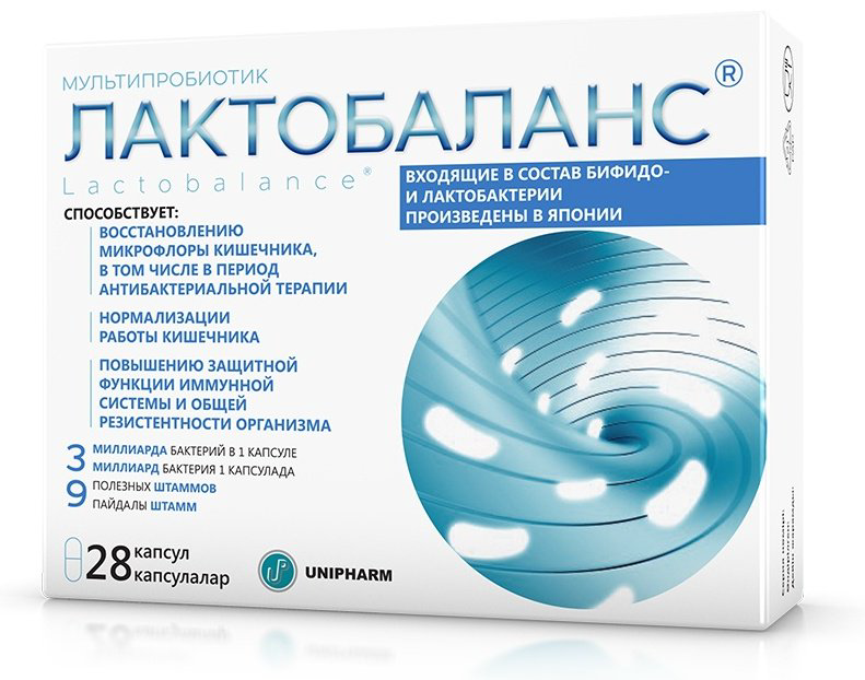 Unipharm Inc Лактобаланс 378 мг капсулы 28 шт купить,NaN