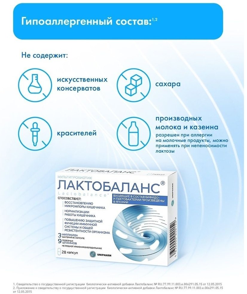 Unipharm Inc Лактобаланс 378 мг капсулы 28 шт - ForteMarket Unipharm Inc Лактобаланс 378 мг капсулы 28 шт купить,0