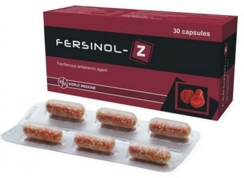 World Medicine Ферсинол-Z капсулы 30 шт - ForteMarket World Medicine Ферсинол-Z капсулы 30 шт купить,0