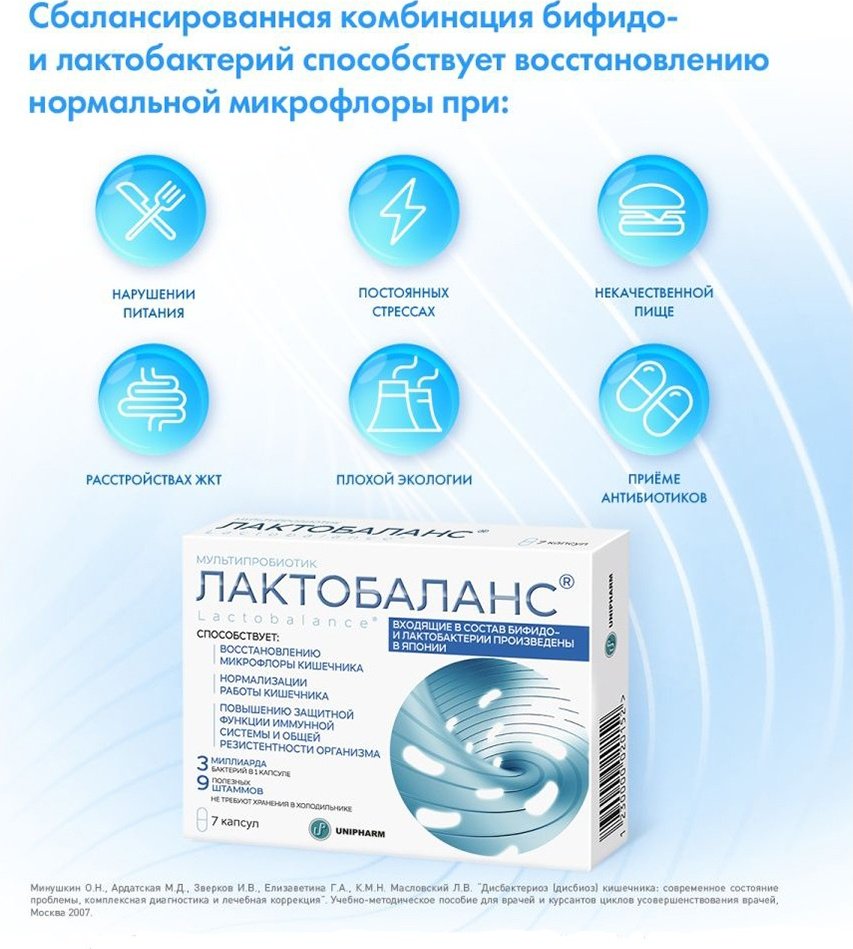 Unipharm Inc ЛактоБаланс 378 мг капсулы 7 шт - ForteMarket Unipharm Inc ЛактоБаланс 378 мг капсулы 7 шт купить,0