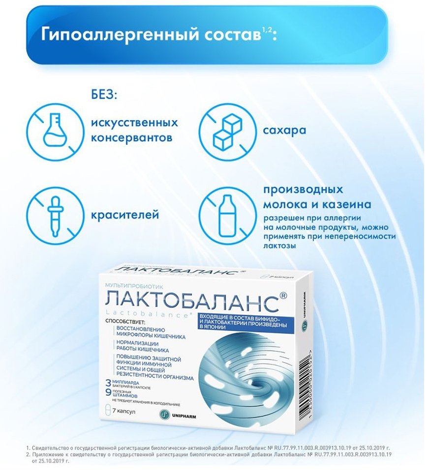 Unipharm Inc ЛактоБаланс 378 мг капсулы 7 шт - ForteMarket Unipharm Inc ЛактоБаланс 378 мг капсулы 7 шт купить,0