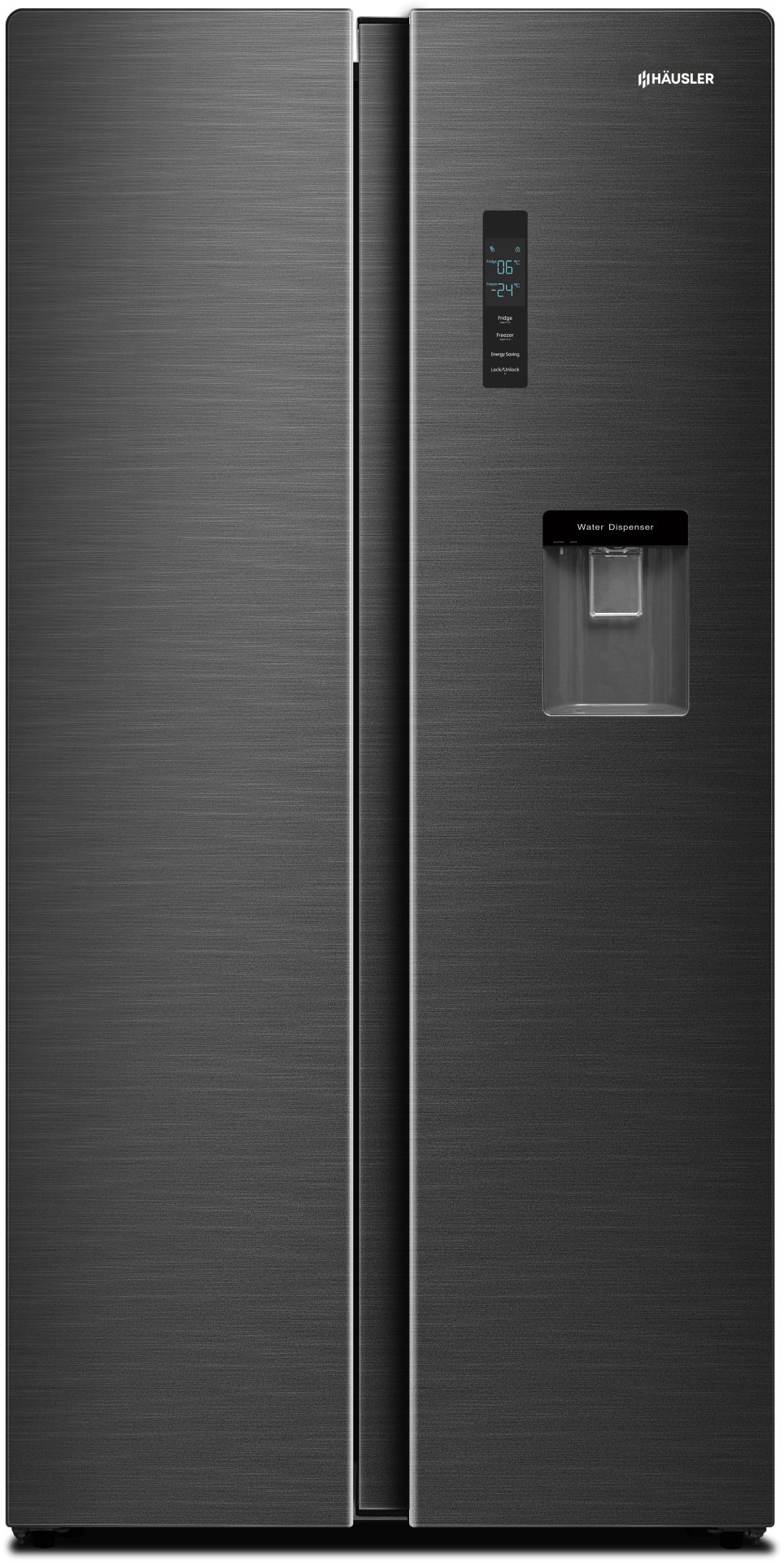 Холодильник HAUSLER R584-DINFWD18I темно‑серый - ForteMarket Холодильник HAUSLER R584-DINFWD18I темно‑серый купить,0
