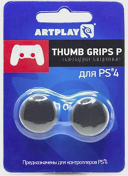 Накладки Artplays Thumb Grips для PS4 высокие-вогнутые 2 шт черные