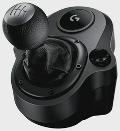 Коробка передач Logitech G Driving Force Shifter черная