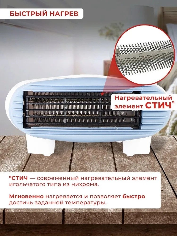 Тепловентилятор Ресанта ТВС-3 белый купить,0