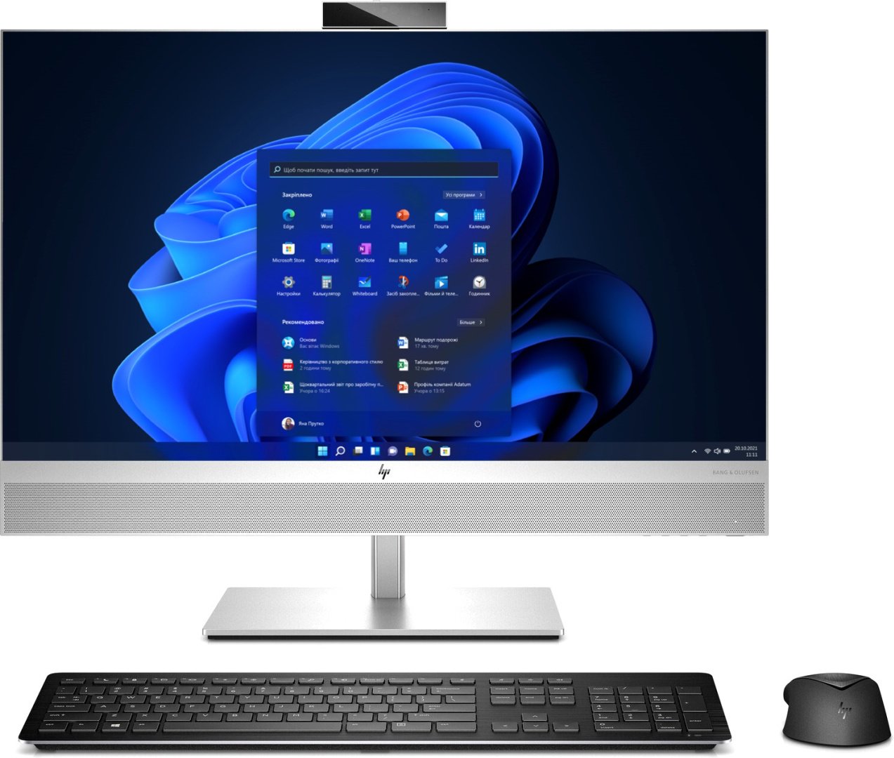 Моноблок HP EliteOne 870 G9 7B1F3EA серебристый