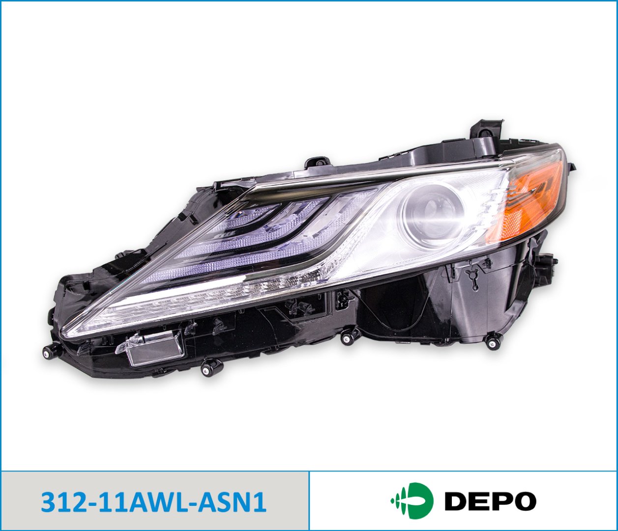 DEPO блок фара 31211AWLASN1 купить,NaN