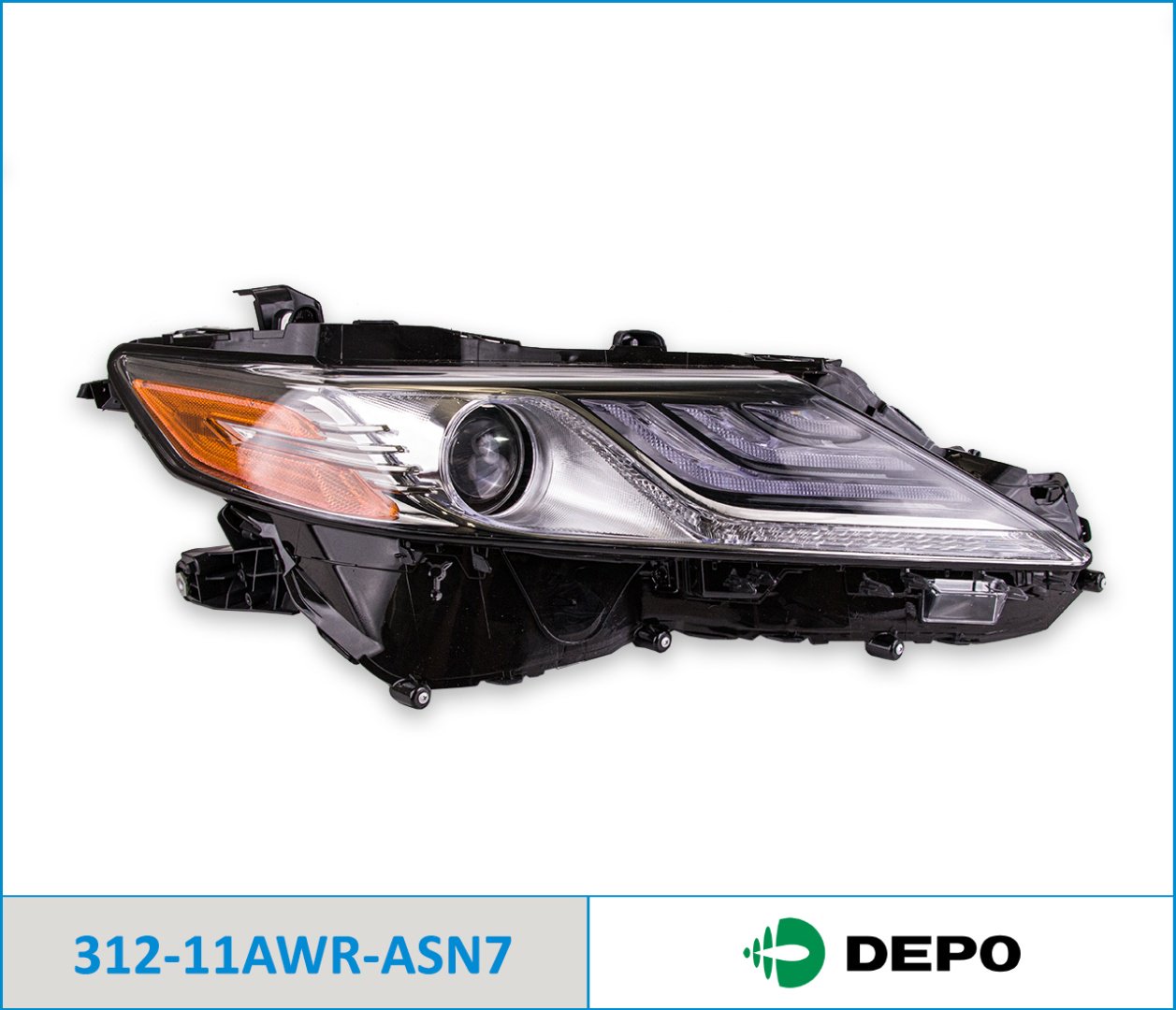 DEPO блок фара 31211AWRASN7 купить,NaN