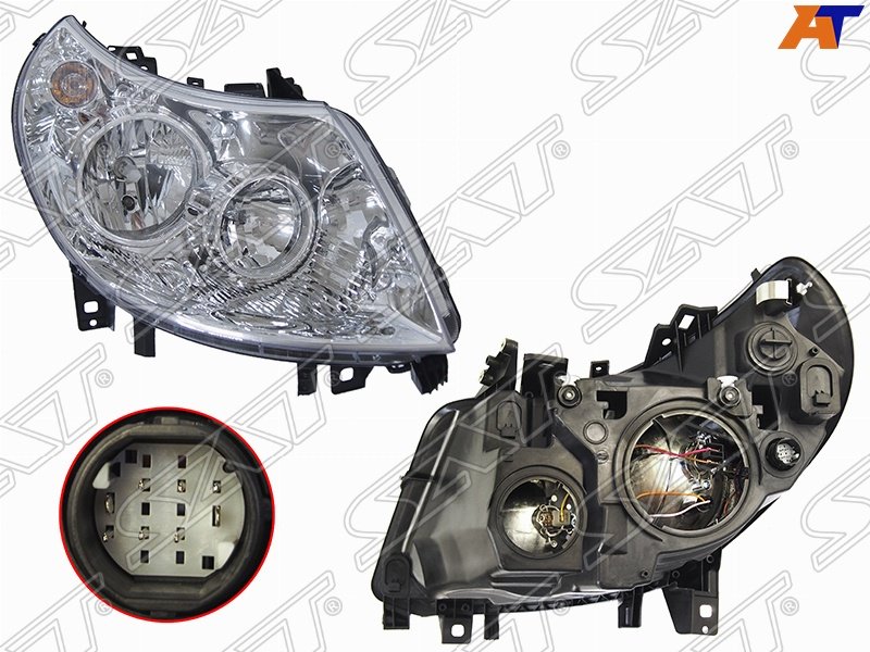 SAT блок фара ST-552-1124R-LD-EM купить,NaN