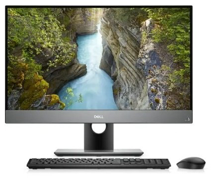 Моноблок DELL OptiPlex 7400 210-BDEP серебристый купить,NaN