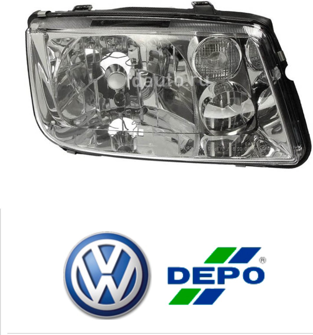 DEPO блок фара 441-1138R-LD-EM купить,NaN
