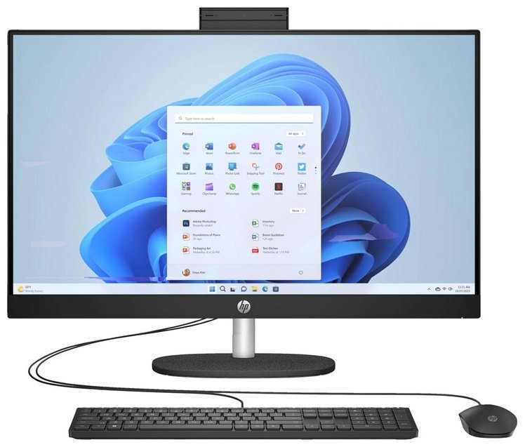 Моноблок HP All-in-One 24-cr0019ci 7Y0B5EA черный