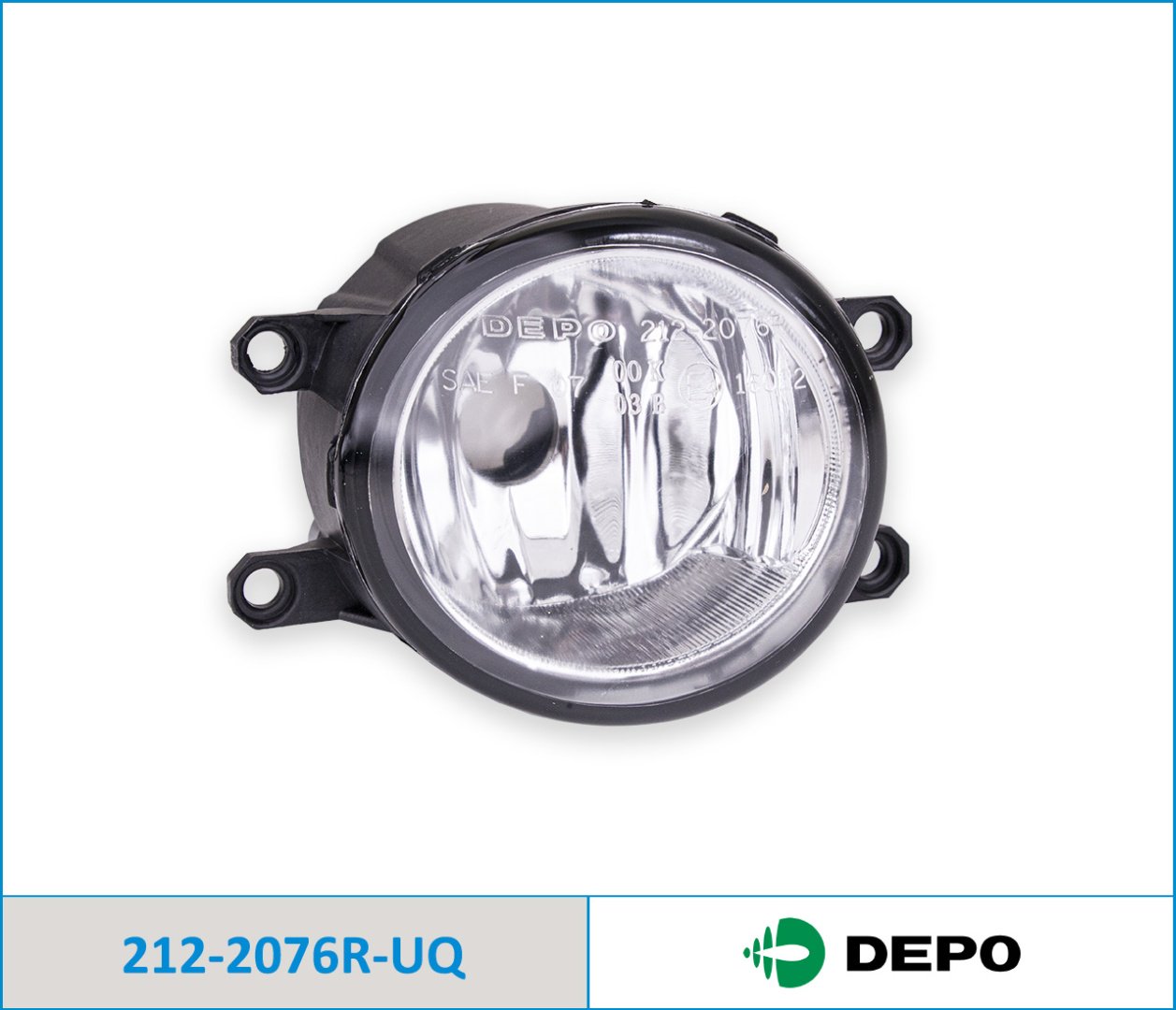 DEPO противотуманная фара 2122076RUQ купить,NaN