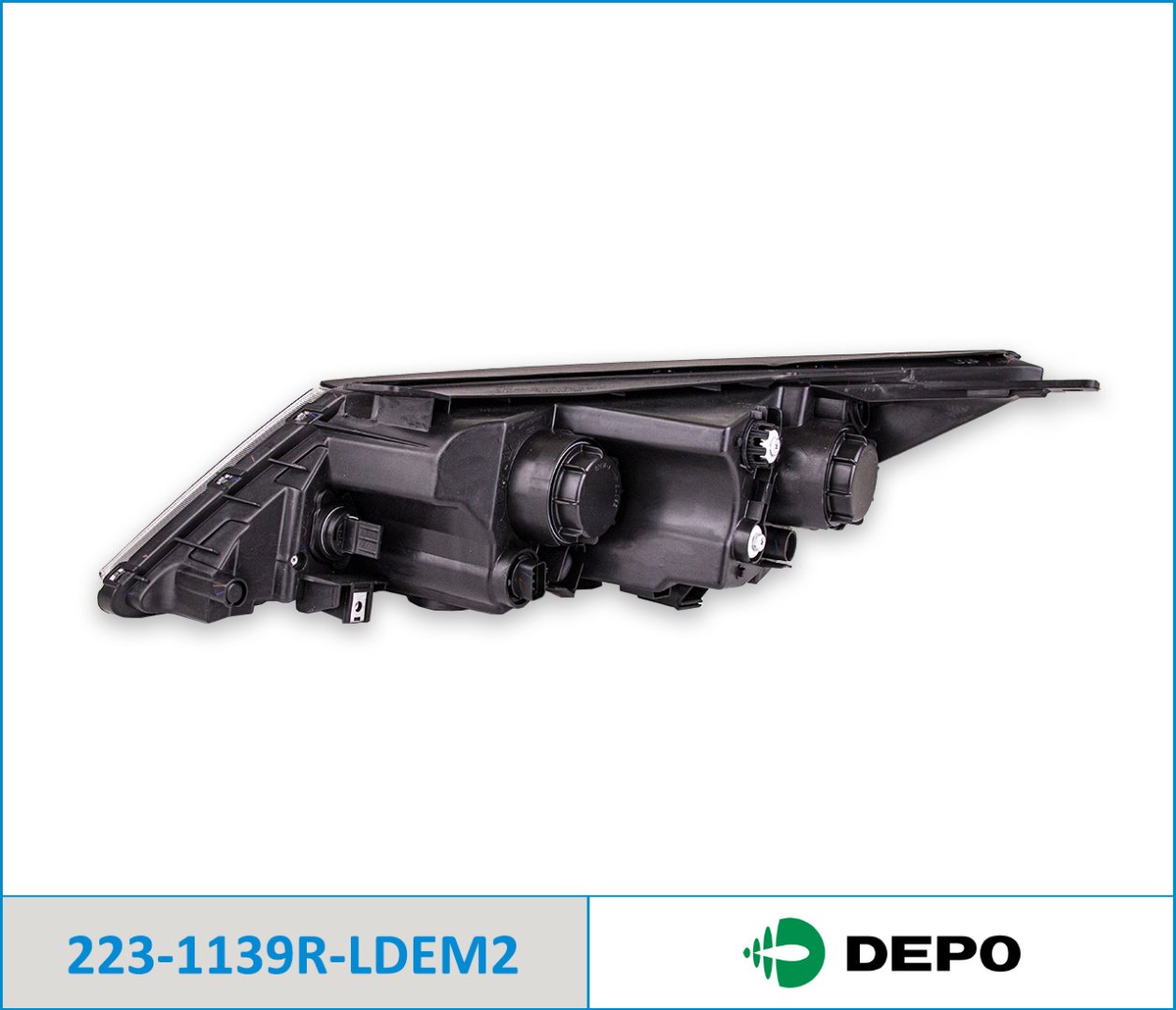 DEPO блок фара 2231139RLDEM2 купить,NaN