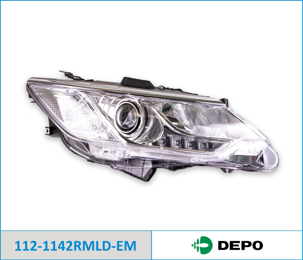 DEPO блок фара 1121142RMLDEM купить,NaN