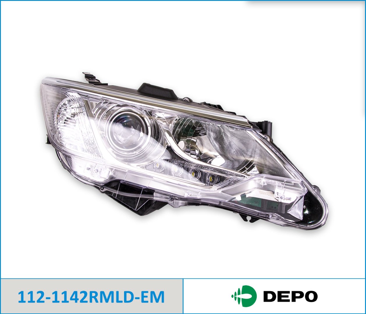 DEPO блок фара 1121142RMLDEM купить,NaN