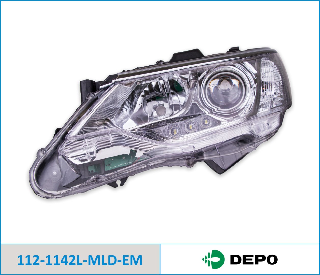 DEPO блок фара 1121142LMLDEM купить,NaN