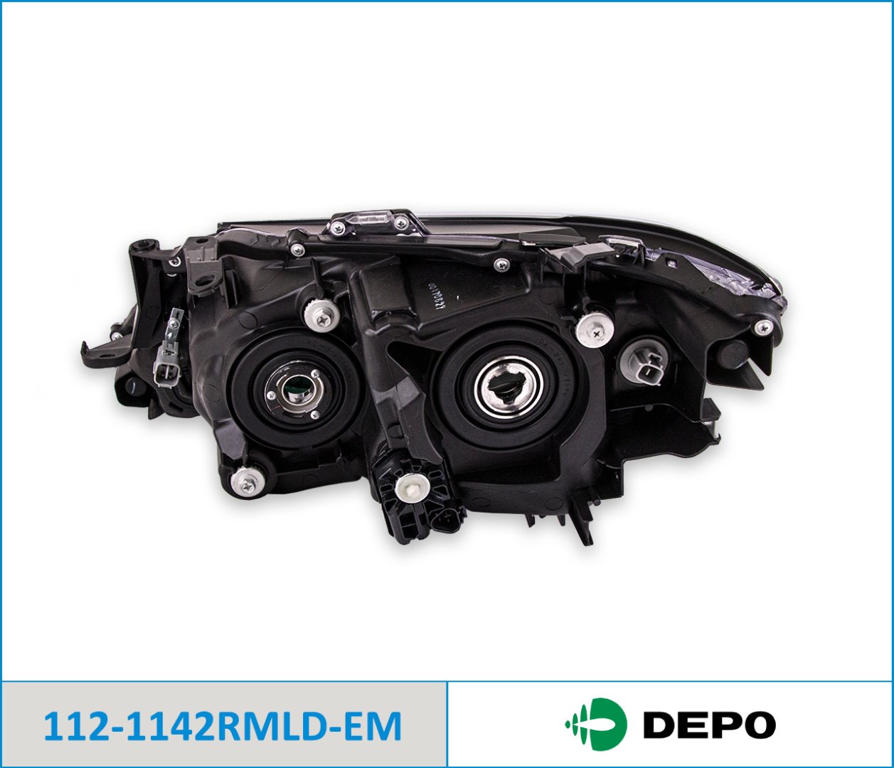 DEPO блок фара 1121142RMLDEM купить,NaN