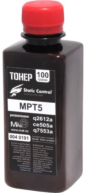 Тонер MAK MPT5.100g (0040191) черный