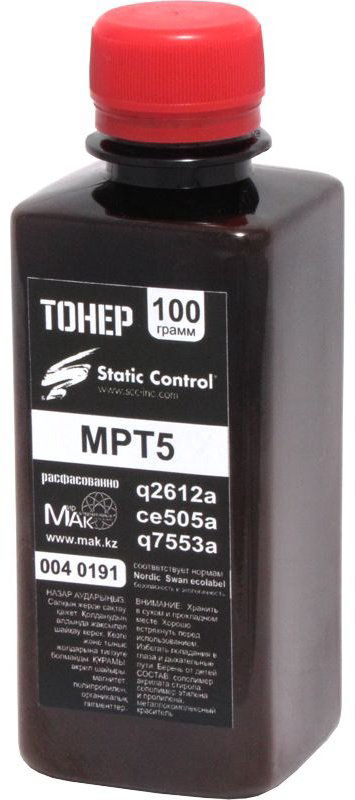 Тонер MAK MPT5.100g (0040191) черный
