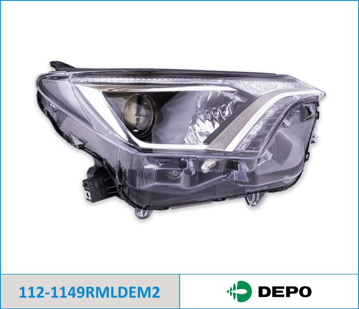 DEPO блок фара 1121149RMLDEM2 купить,NaN