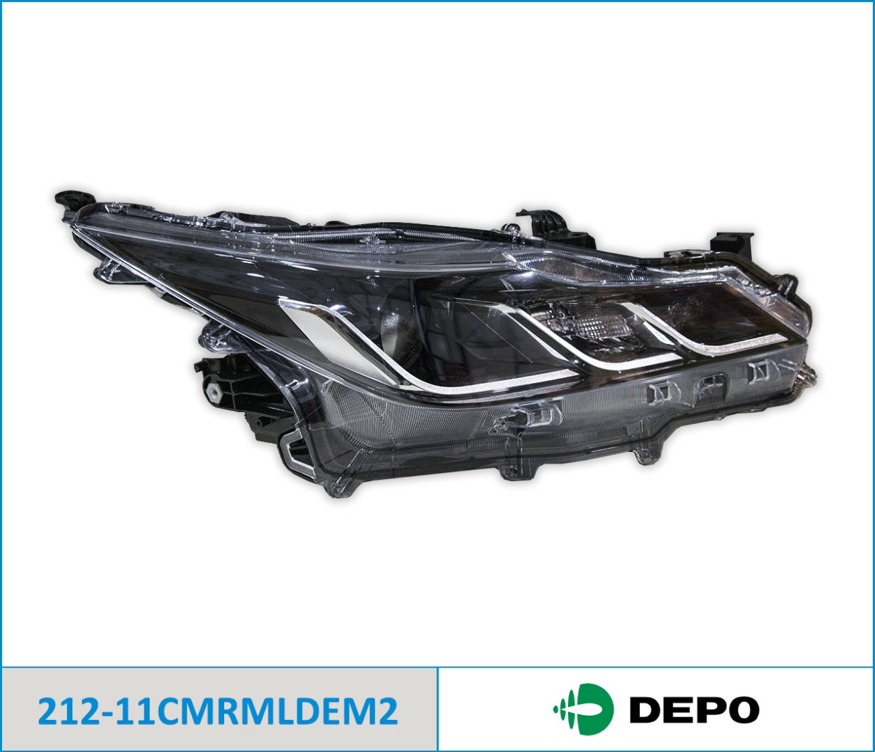 DEPO блок фара 21211CMRMLDEM2 купить,NaN
