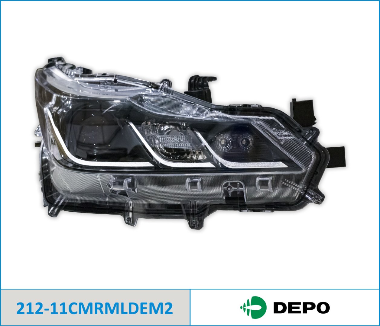 DEPO блок фара 21211CMRMLDEM2 купить,NaN