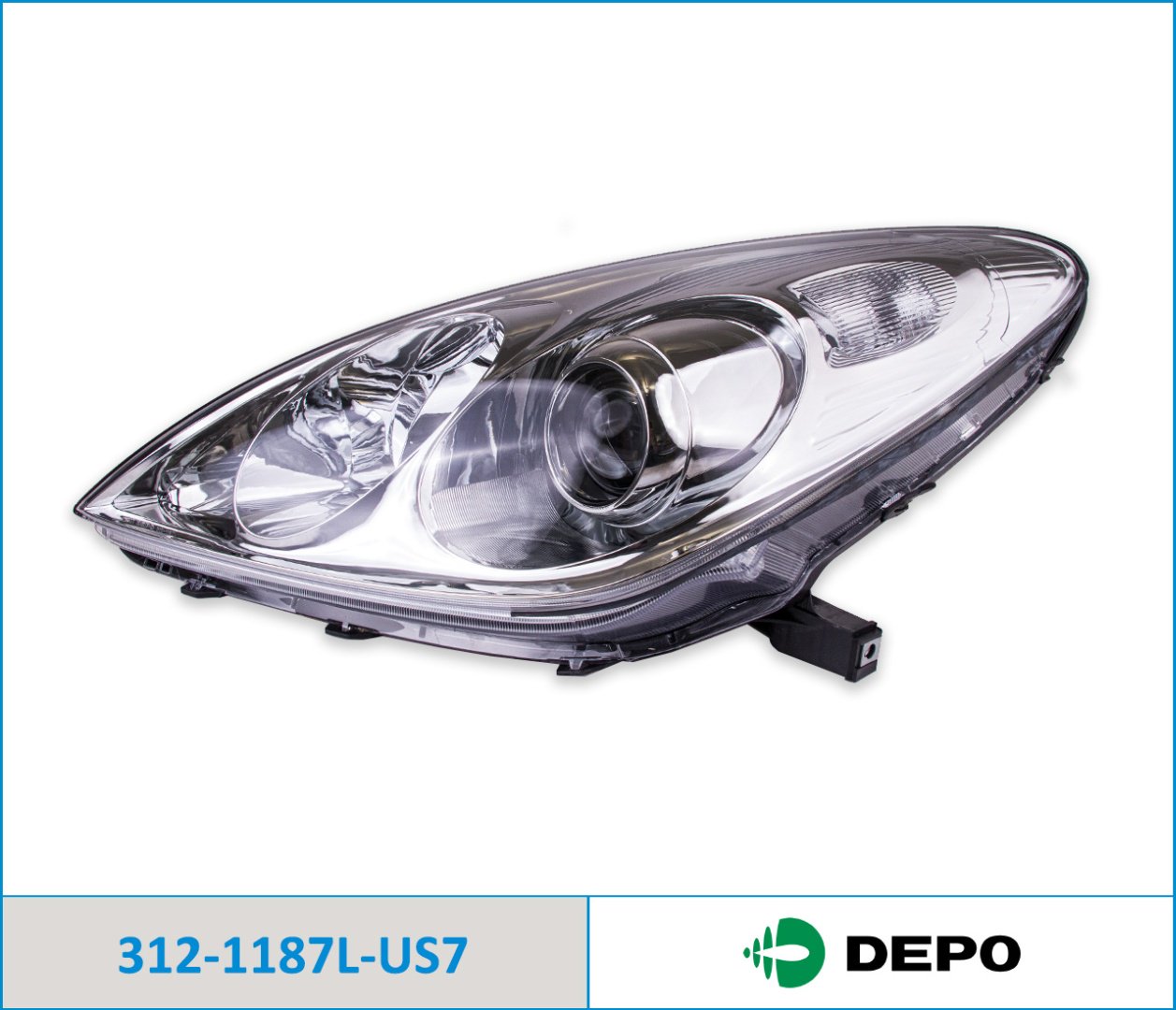 DEPO блок фара 3121187LUS7 купить,NaN