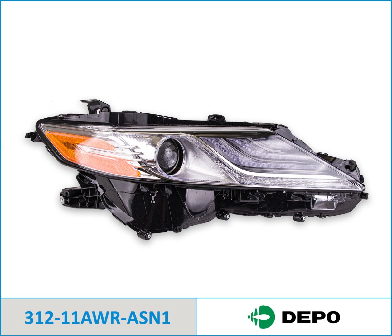 DEPO блок фара 31211AWRASN1 купить,NaN