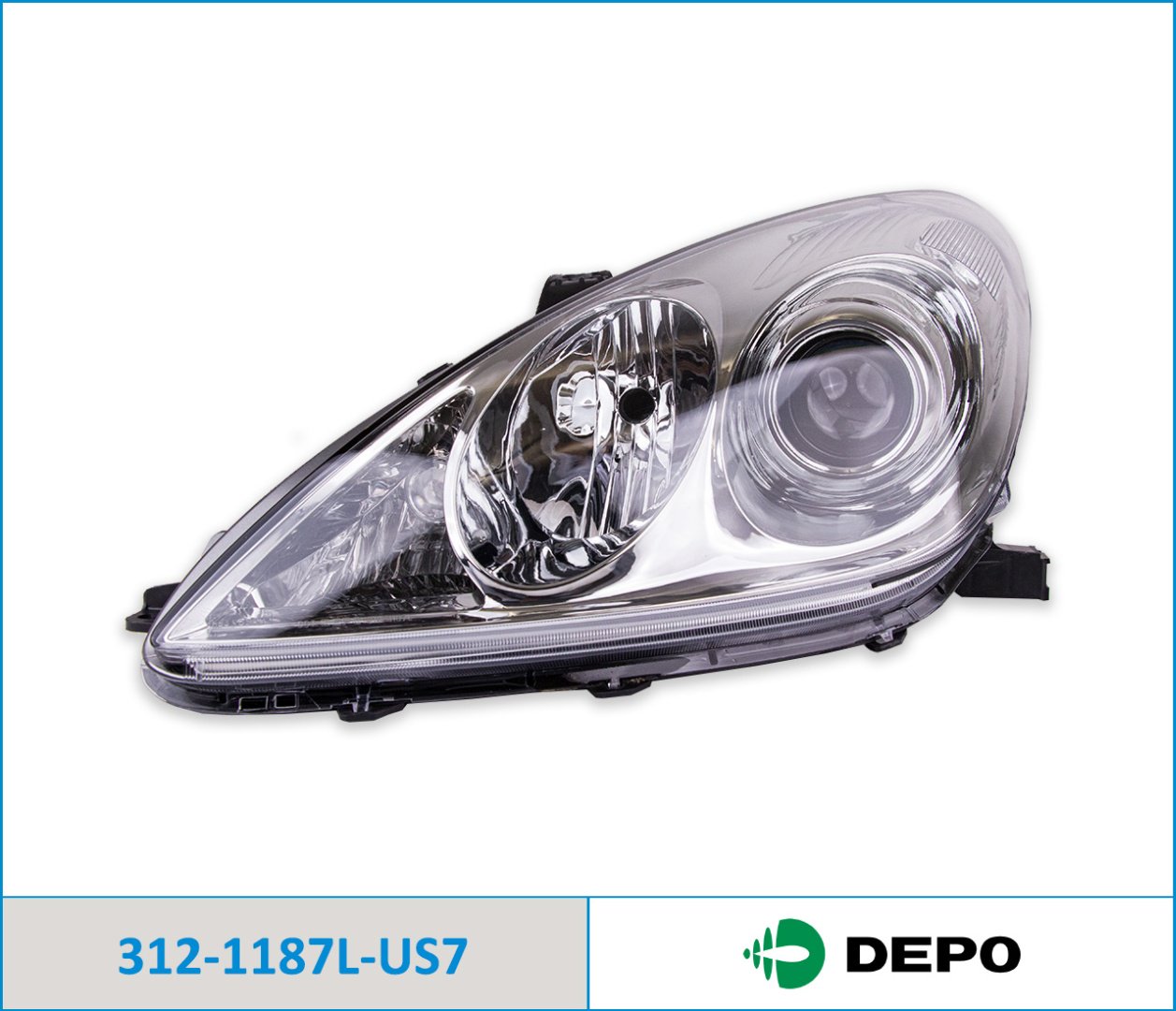 DEPO блок фара 3121187LUS7 купить,NaN