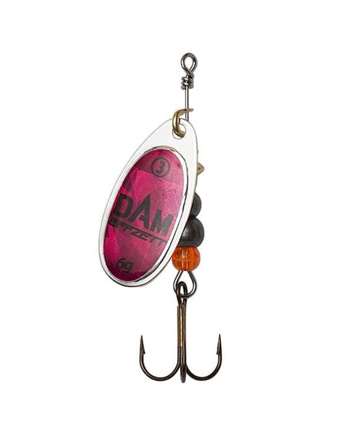 Блесна DAM Effzett Fluo Spinner №2 4гр Magenta Prisma купить,NaN