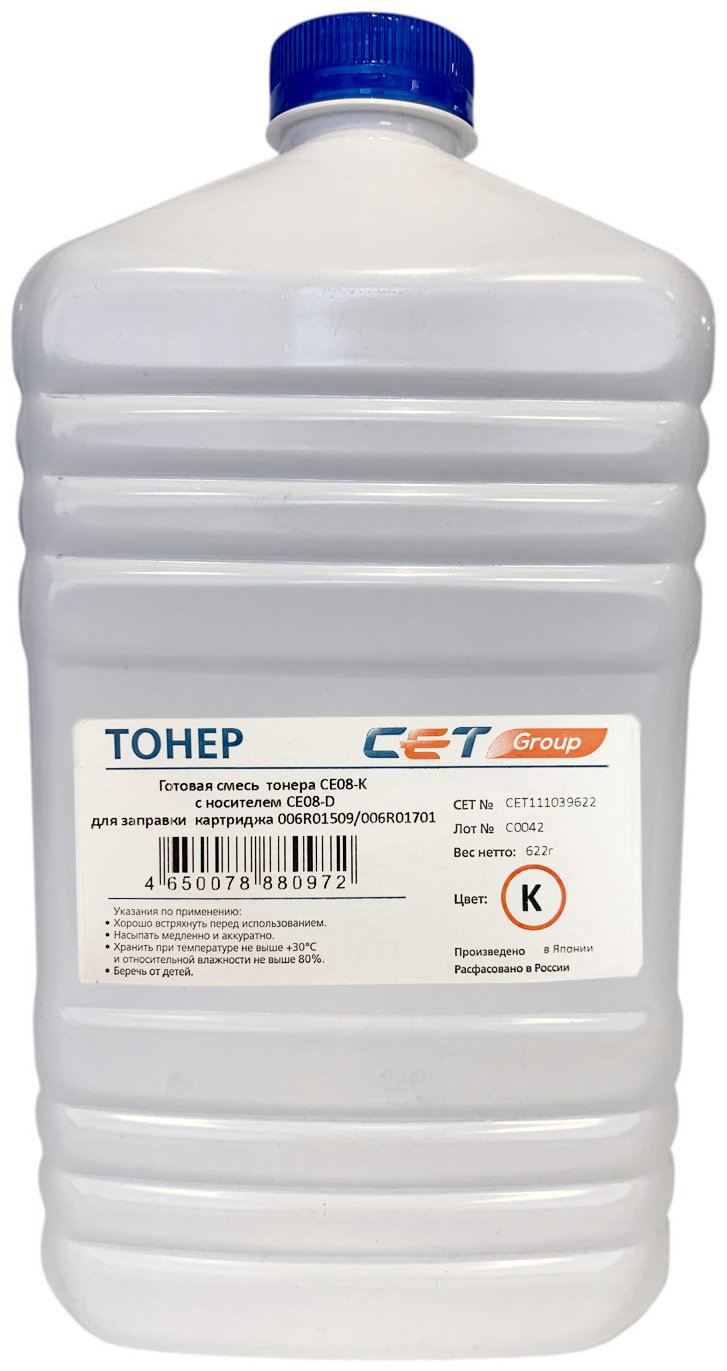 Тонер CET CET111039622 черный