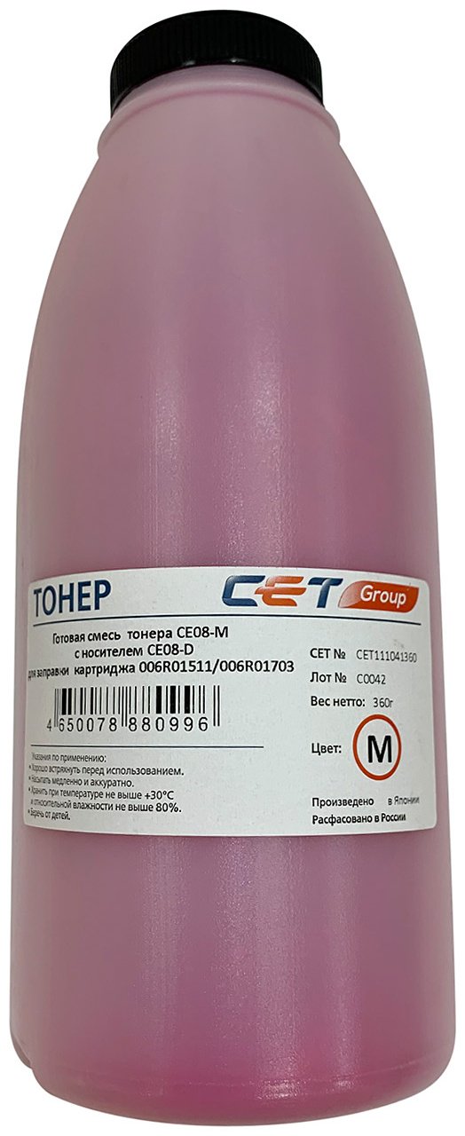 Тонер CET CET111041360 пурпурный