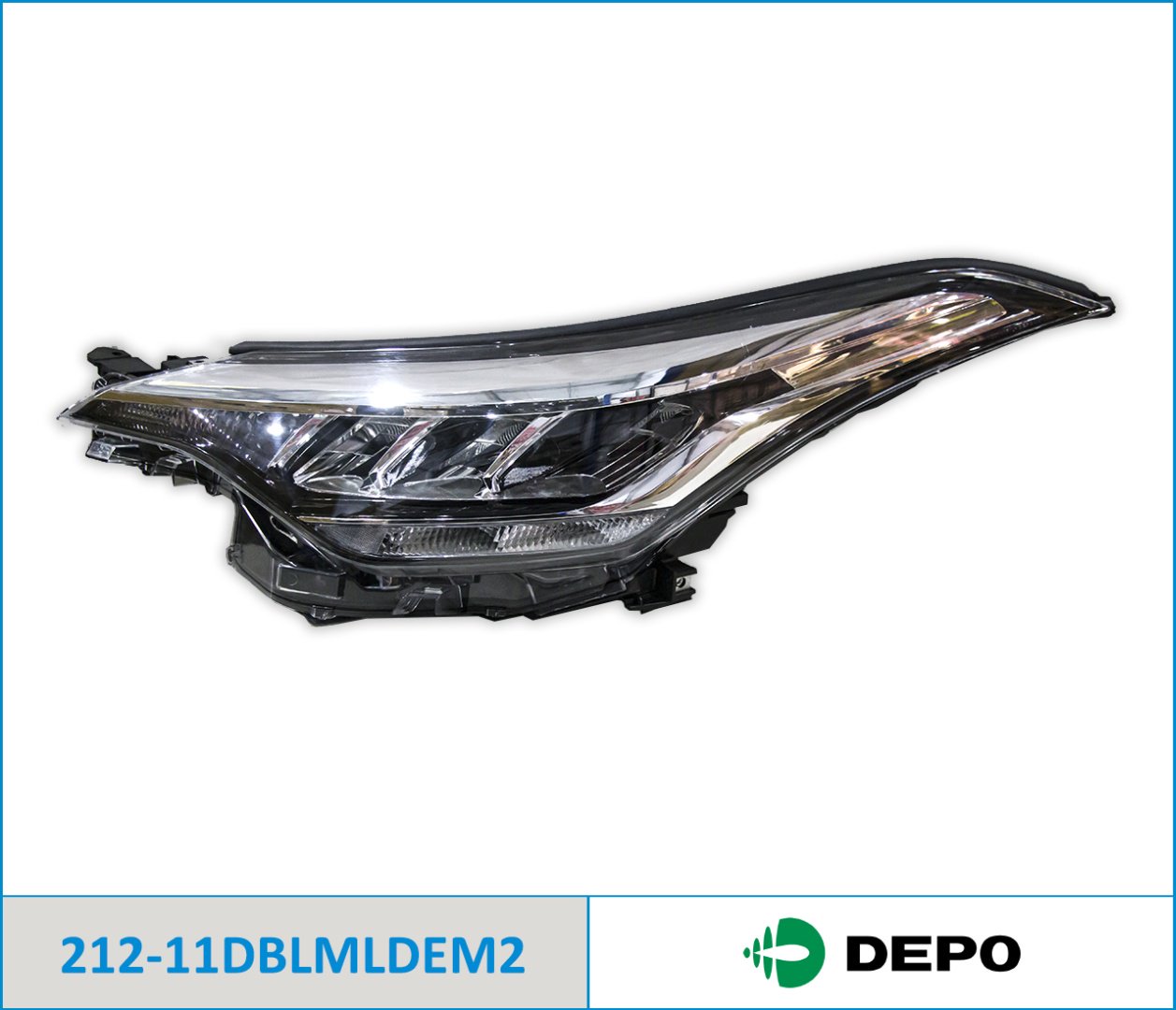 DEPO блок фара 21211DBLMLDEM2 купить,NaN