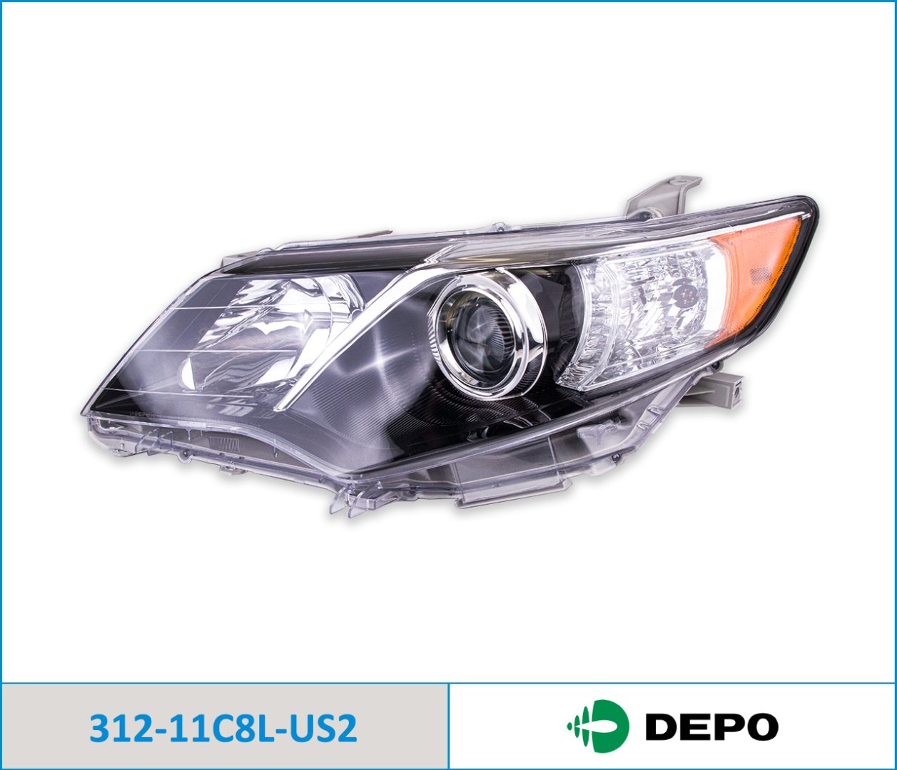DEPO блок фара 31211C8LUS2 купить,NaN