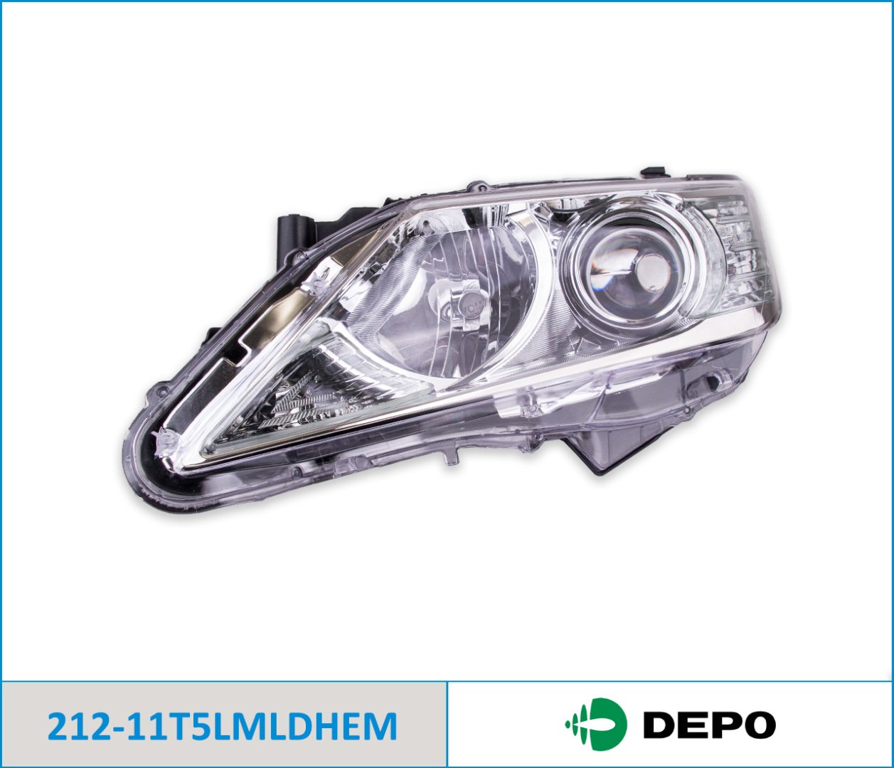 DEPO блок фара 21211T5LMLDHEM купить,NaN