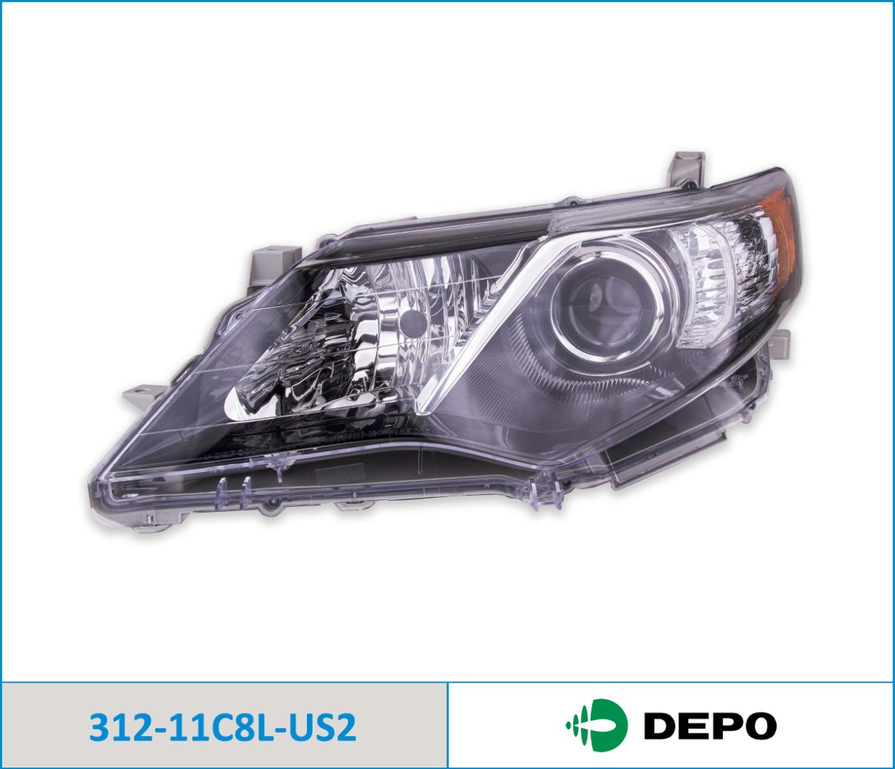 DEPO блок фара 31211C8LUS2 купить,NaN