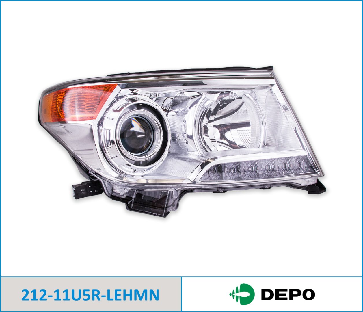DEPO блок фара 21211U5RLEHMN