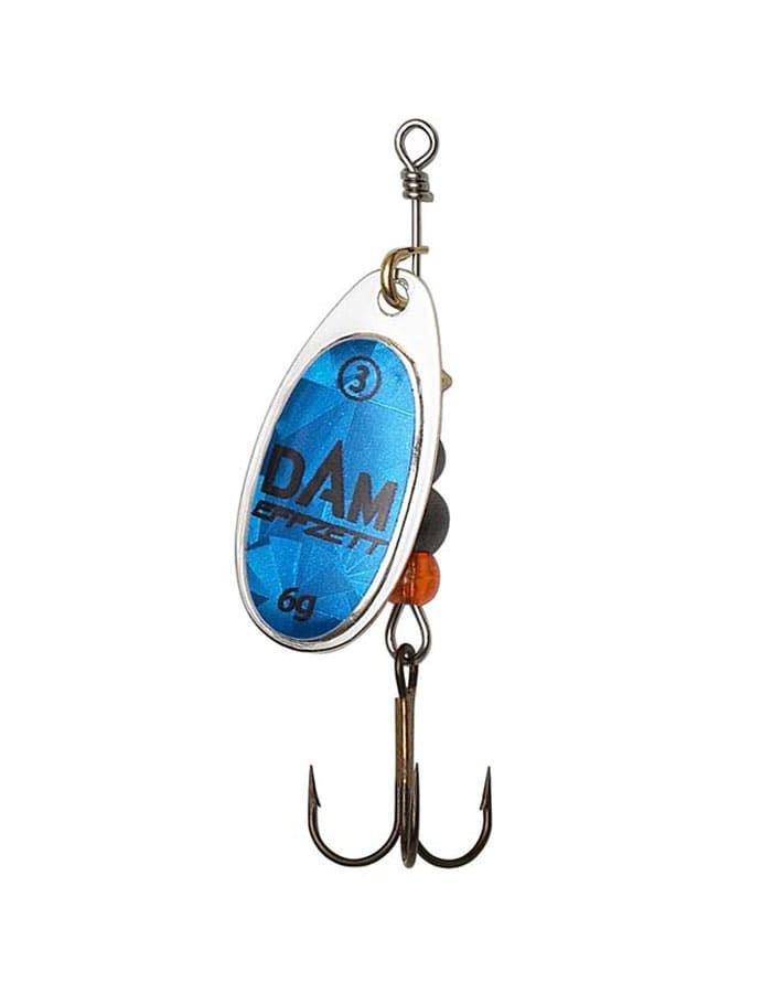 Блесна DAM Effzett Fluo Spinner №3 6гр Sky Prisma купить,NaN