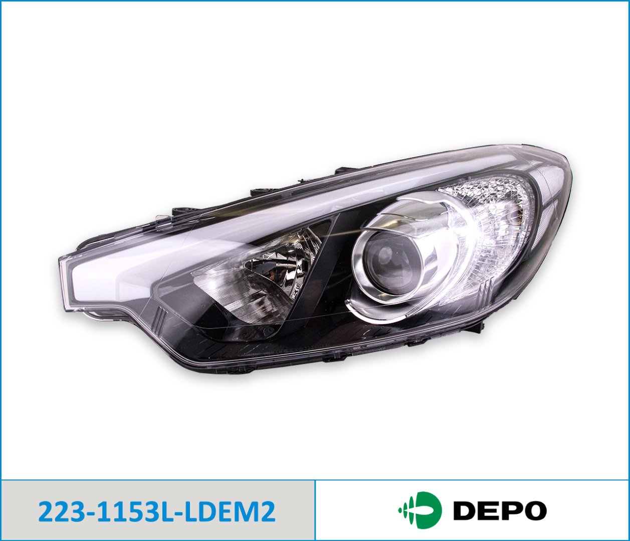 DEPO блок фара 2231153LLDEM2 купить,NaN