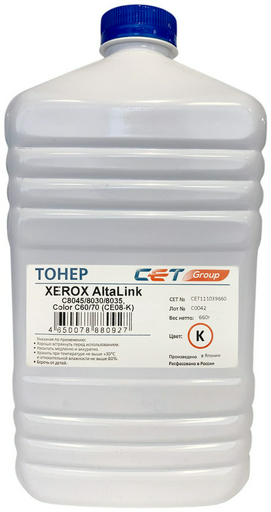 Тонер CET CET111039660 черный